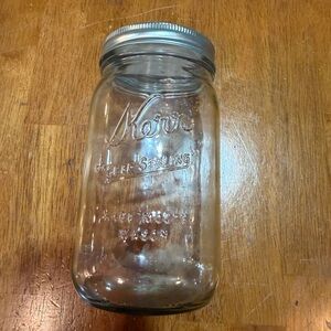 Kerr self sealing wide mouth mason jar